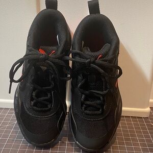 Puma Kids Black and Red Sneakers